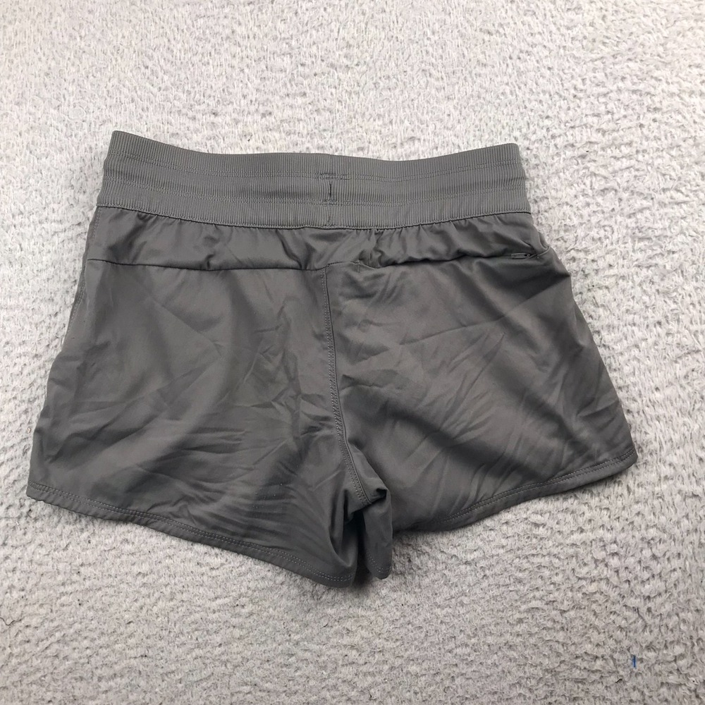 The North Face Aphrodite Motion Shorts Womens M Gray Nylon Drawstring 3.5" - Picture 9 of 10
